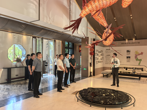 壽縣縣委常委、副縣長(zhǎng)房鯤鵬一行到訪(fǎng)省健康養(yǎng)老公司